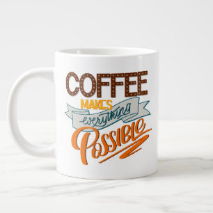 Taza De Café Gigante Ambición de elaboración