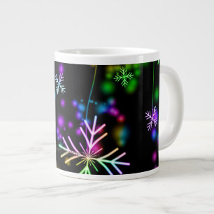 Taza De Café Gigante ambiente navideño festivo y animado de SlipperyJoe