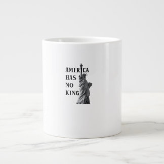 Taza De Café Gigante América No Tiene Rey Clásico