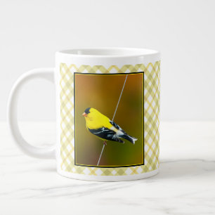 Taza De Café Gigante American Goldfinch - Fotografía original