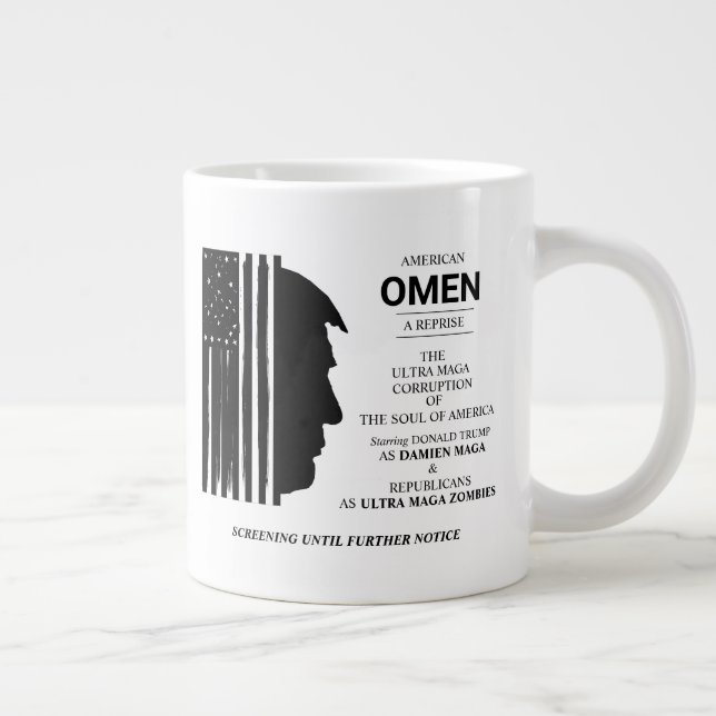 Taza De Café Gigante American Omen (Derecha)