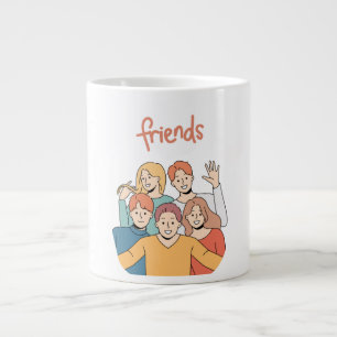 Taza De Café Gigante Amigo