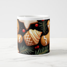 Taza De Café Gigante Amigos de Pan de Jengibre