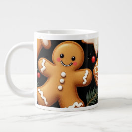 Taza De Café Gigante Amigos de Pan de Jengibre