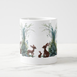 Taza De Café Gigante Amigos de Woodland - Mug Jumbo especial