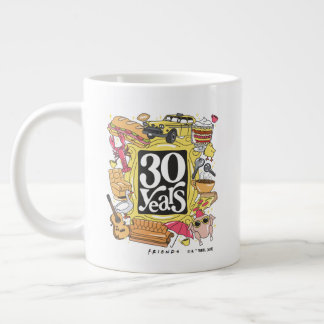 Taza De Café Gigante AMIGOS™ | Gráfico de 30 años