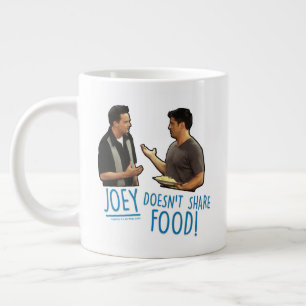Taza De Café Gigante AMIGOS™ ¡Joey no comparte comida!