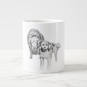 Taza De Café Gigante Amigos Suaves, Calor Matutino