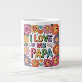 Taza De Café Gigante Amo a mi papá