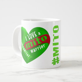 Taza De Café Gigante Amo a un guerrero de Mito
