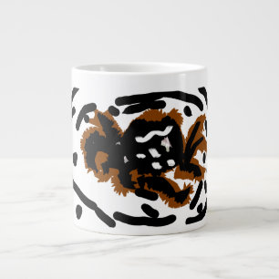 Taza De Café Gigante Amo de Spider Latte