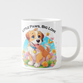 Taza De Café Gigante Amo grande de los cachorros