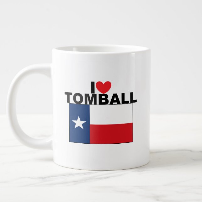 Taza De Café Gigante Amo Tomball, TX (Izquierda)