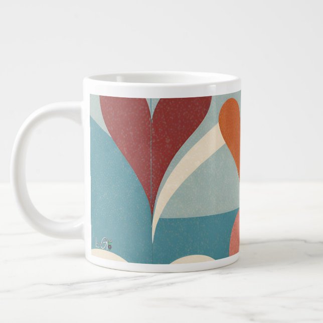 Taza De Café Gigante Amor agradable | (Izquierda)