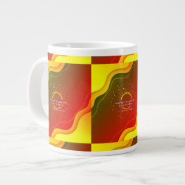 Taza De Café Gigante Amor, arraigado en la gratitud | Valentín Inspir