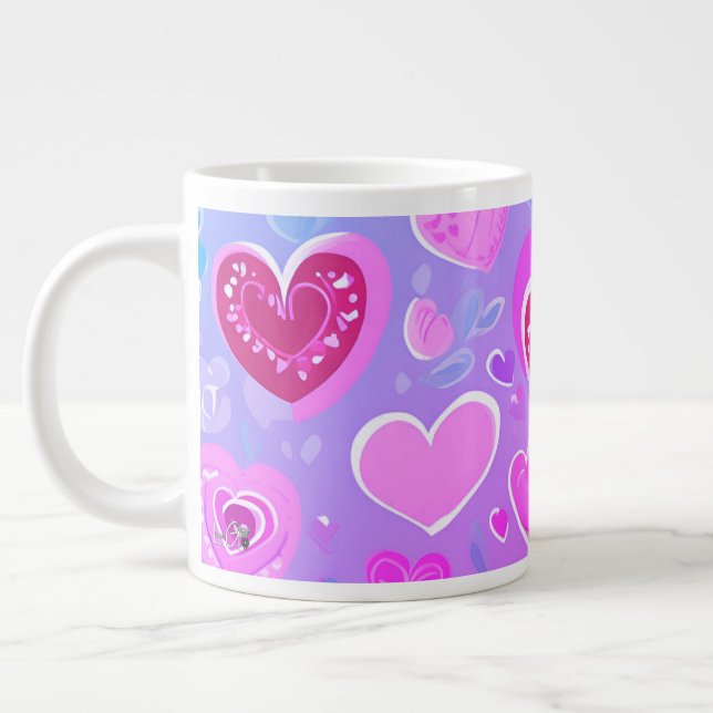 Taza De Café Gigante Amor calmante | (Izquierda)