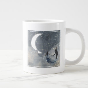 Taza De Café Gigante Amor celeste