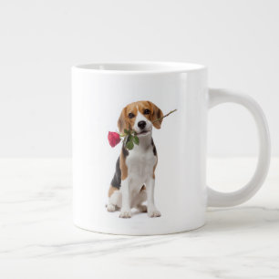 Taza De Café Gigante Amor de Beagle