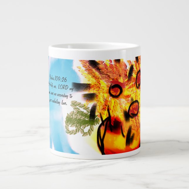 Taza De Café Gigante Amor de Dios (Frente)