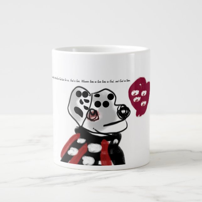 Taza De Café Gigante Amor de Dios (Frente)