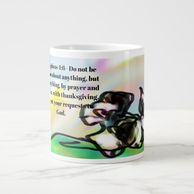 Taza De Café Gigante amor de jesus  (Frente)