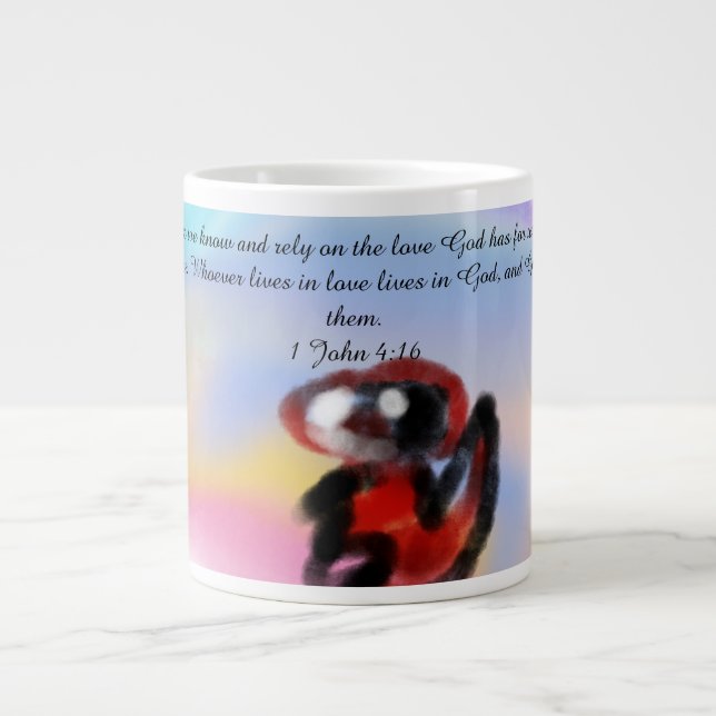 Taza De Café Gigante amor de jesus  (Frente)