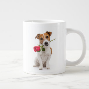 Taza De Café Gigante Amor de Terrier