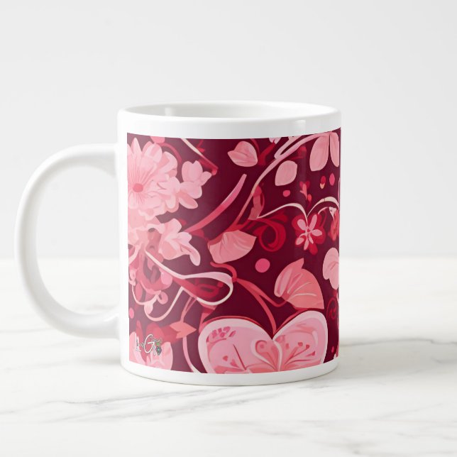 Taza De Café Gigante Amor elegante | (Izquierda)