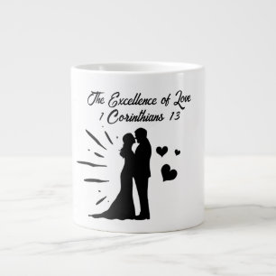 Taza De Café Gigante Amor -mug tazón de café gigante