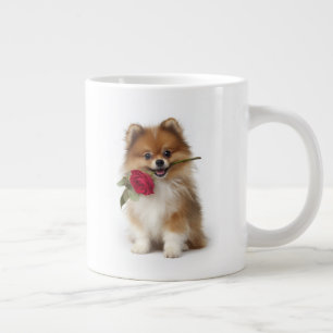 Taza De Café Gigante Amor Pomerania