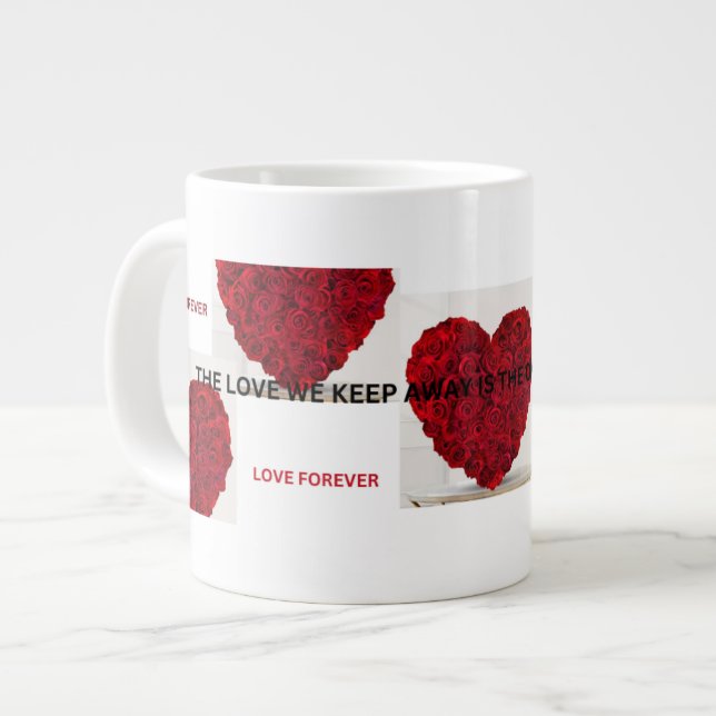 Taza De Café Gigante Amor por el café (Izquierda)