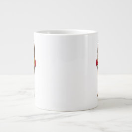 Taza De Café Gigante Amor por Pastor Alemán