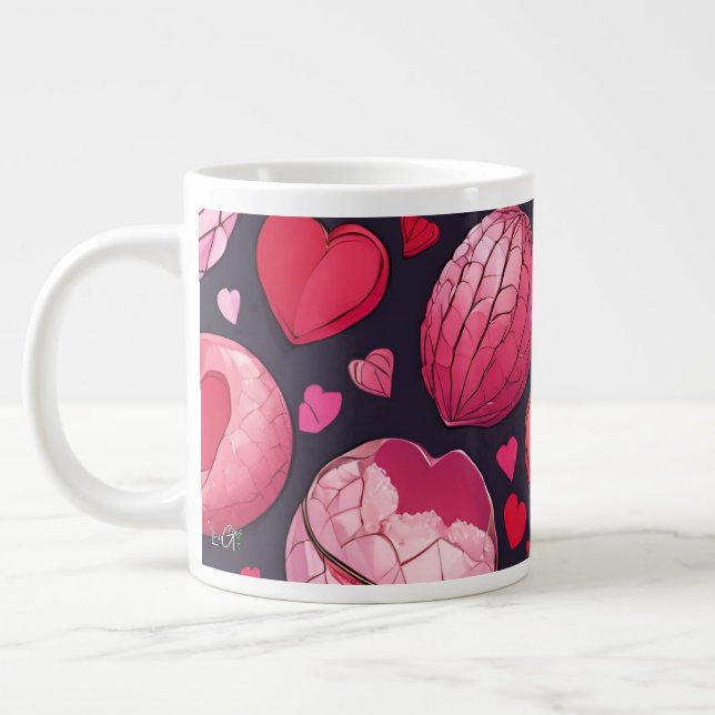 Taza De Café Gigante Amor suave | (Izquierda)