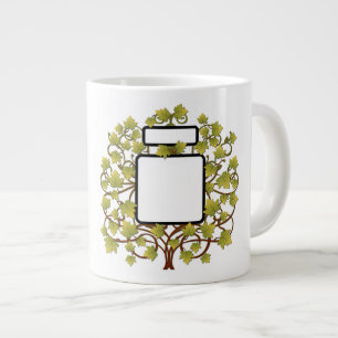 Taza De Café Gigante Añadir su nombre familiar / imágenes - Jumbo Mug