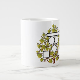 Taza De Café Gigante Añadir su nombre familiar / imágenes - Jumbo Mug