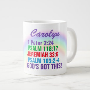 Taza De Café Gigante Añadir tu nombre - Jumbo Mug