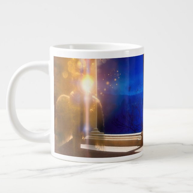 Taza De Café Gigante Angel Child "OPONE AL ATRACTO" (Izquierda)