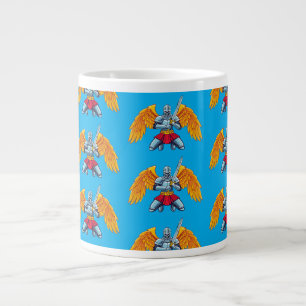 Taza De Café Gigante Ángel con espada grande