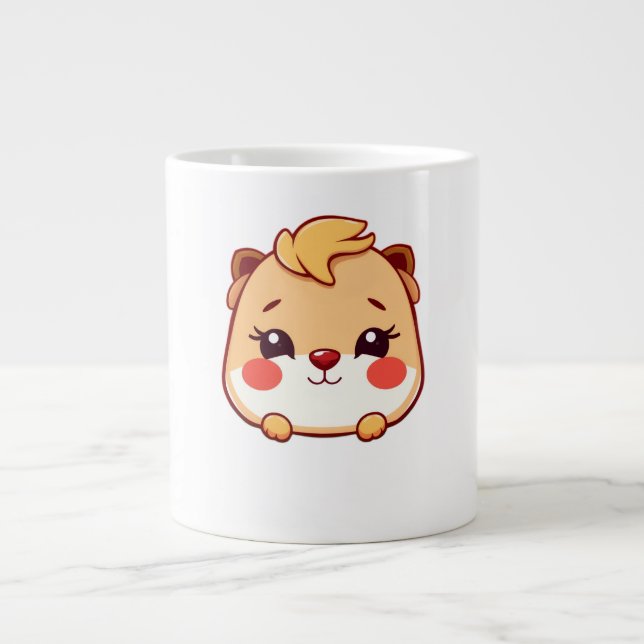 Taza De Café Gigante Animal lindo (Frente)