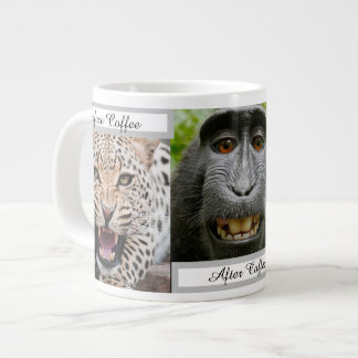 Taza De Café Gigante Animal salvaje antes del café