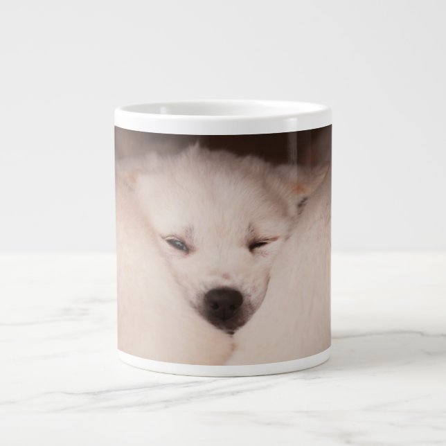 Taza De Café Gigante Animales de bebé más afectados | Amortiguador de G (Frente)