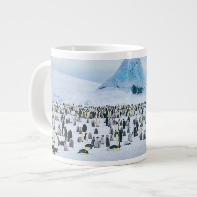 Taza De Café Gigante Animales de bebé más afectados | Colonia Emperador (Izquierda)