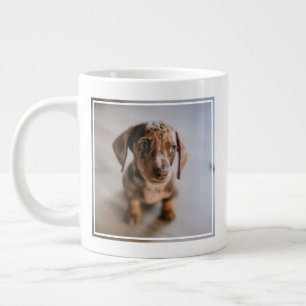 Taza De Café Gigante Animales de bebé más afectados   Dachshund Puppy