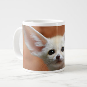 Taza De Café Gigante Animales de bebé más afectados   Fennec Fox Pup
