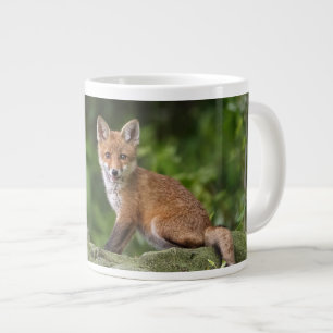 Taza De Café Gigante Animales de bebé más afectados   Foxy Smile