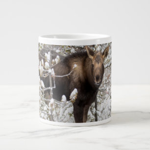 Taza De Café Gigante Animales de bebé más afectados   Moose Calf