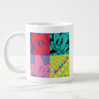 Taza De Café Gigante Animaniacs | Warner Siblings Pop Art Graphic