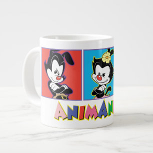Taza De Café Gigante Animaniacs   Yakko, Dot, & Wakko Panel Graphic