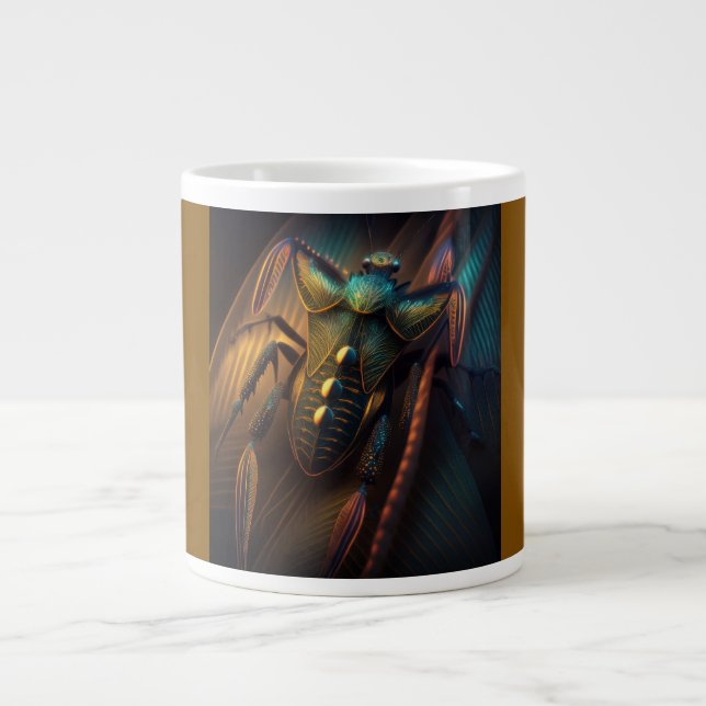 Taza De Café Gigante Anisocelis flavolineata Matador Bug Inspired (Frente)
