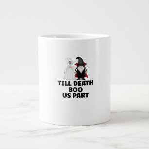 Taza De Café Gigante Aniversario del Boda de Halloween - Hasta la muert
